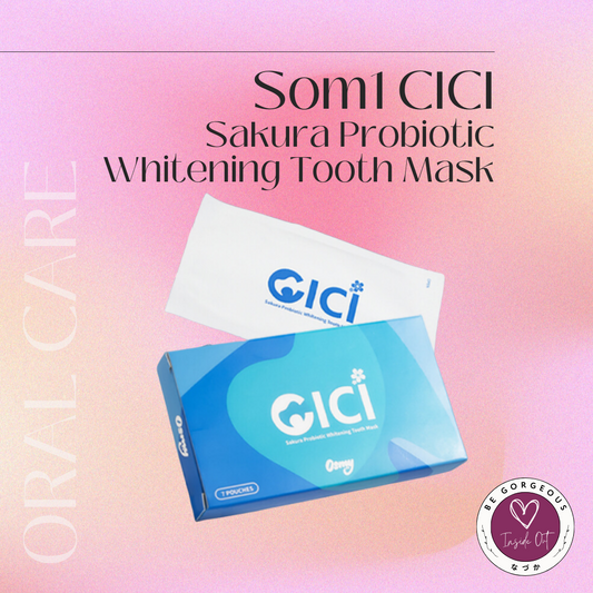 Som1 CICI Sakura Probiotics Whitening Tooth Mask